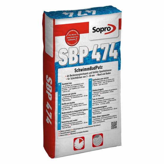 SOPRO SCHWIMMBADPUTZ - SBP 474, 25 KG 