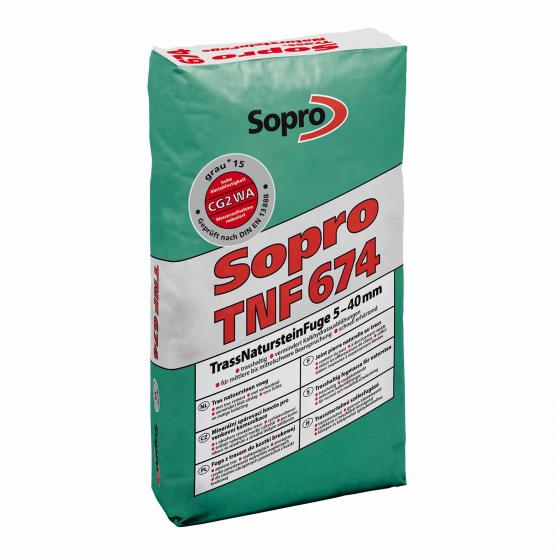 SOPRO TRASS NATURSTEINFUGE, 25 KG 