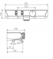 HSK AquaXPro Aufputz-Badewannenthermostat 